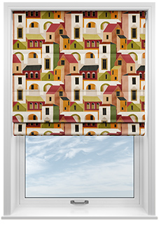 Santiago, Rumba - Roman Blind